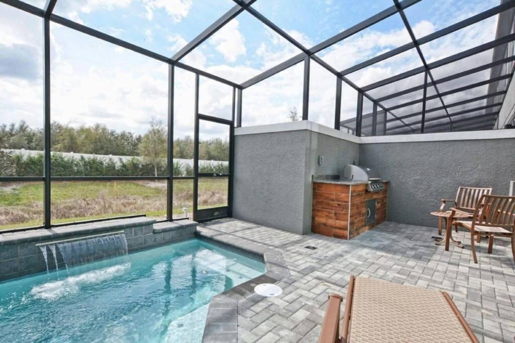 Charming Four Bedrooms Townhome With Private Splash Pool At Le Reve Resort Kissimmee Esterno foto