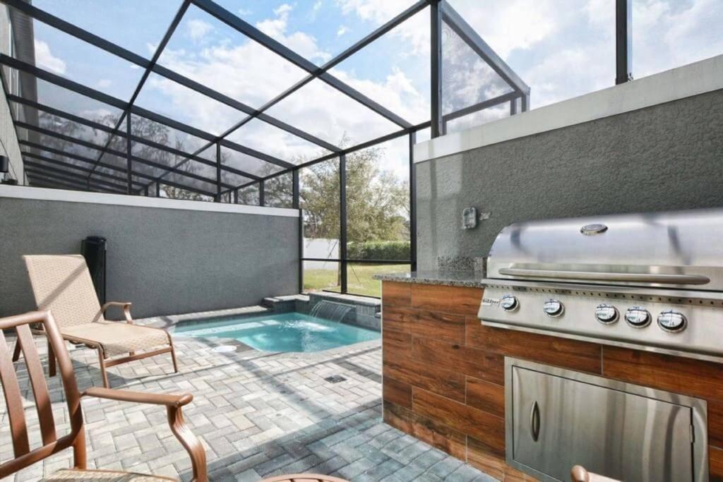 Charming Four Bedrooms Townhome With Private Splash Pool At Le Reve Resort Kissimmee Esterno foto