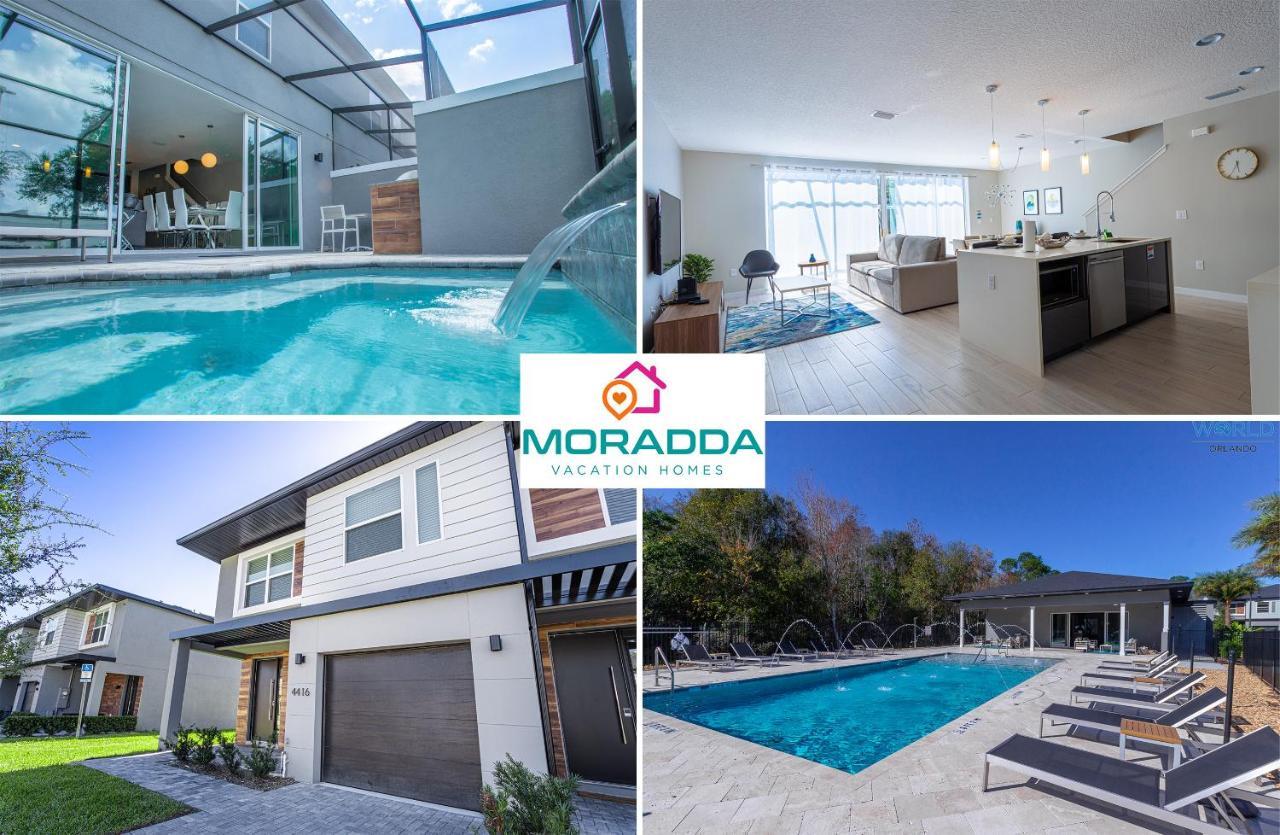 Charming Four Bedrooms Townhome With Private Splash Pool At Le Reve Resort Kissimmee Esterno foto